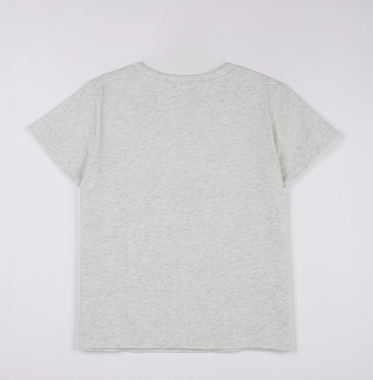 [Ive Wonyoung Worn] Rola Rola Lettering Patchwork T-Shirt