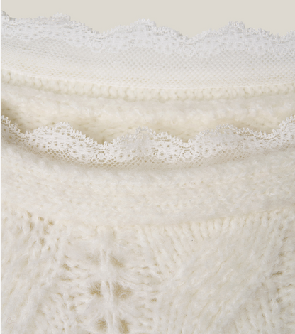 THETIS Soft Veil Off Shoulder Knit