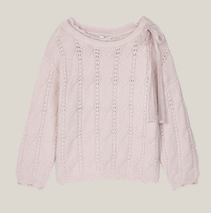 THETIS Soft Veil Off Shoulder Knit