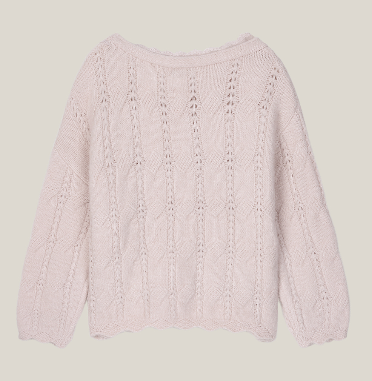 THETIS Soft Veil Off Shoulder Knit