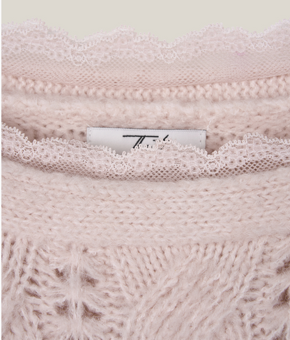 THETIS Soft Veil Off Shoulder Knit