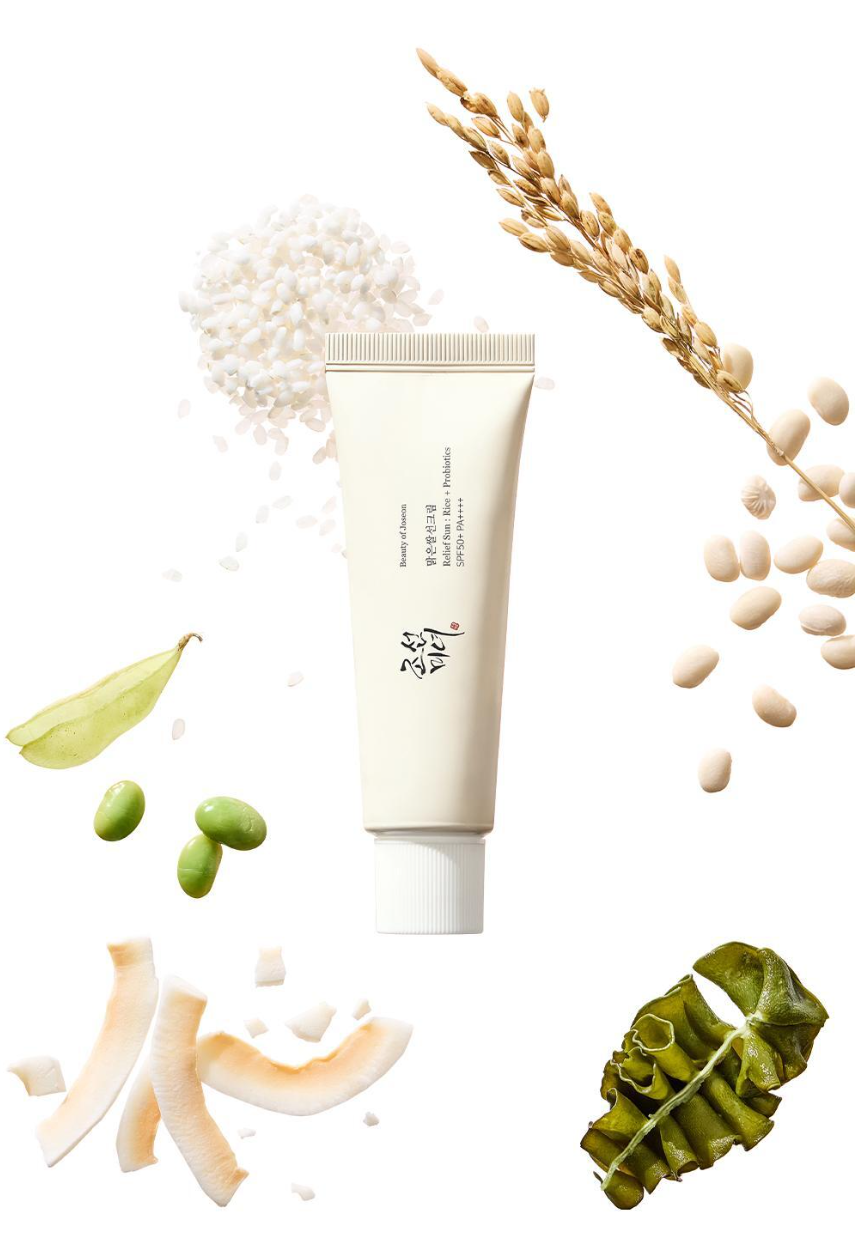 Kakao Friends X Joseon Beauty Clear Rice Sunscreen 50ml+20ml with Gift (Farmer Chunshik Keyring)