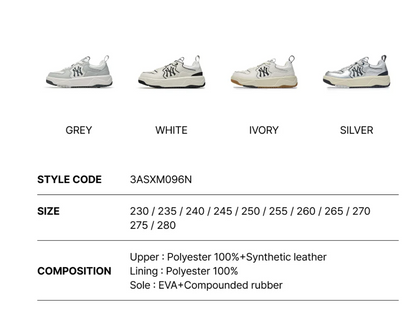 [Aespa Karina Worn] 26 Summer MLB Curve Liner Sneakers