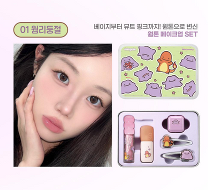 [Pokemon Edition] Colorgram Nude Blur Tint Metamong Set (Warm/Cool)