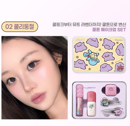[Pokemon Edition] Colorgram Nude Blur Tint Metamong Set (Warm/Cool)
