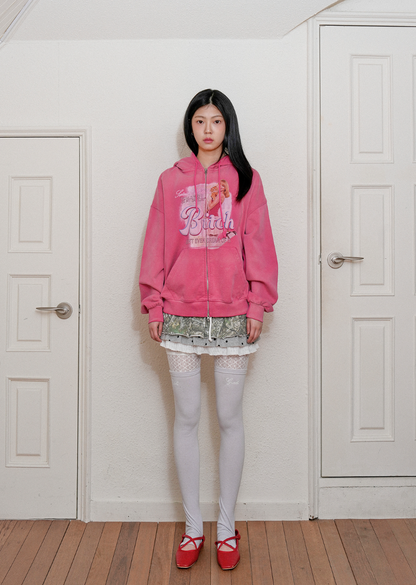 Grailz Bitxx Washed Hoodie