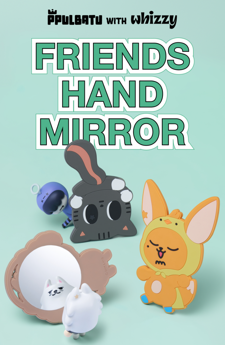 PPulbatu X Whizzy Friends Hand Mirror