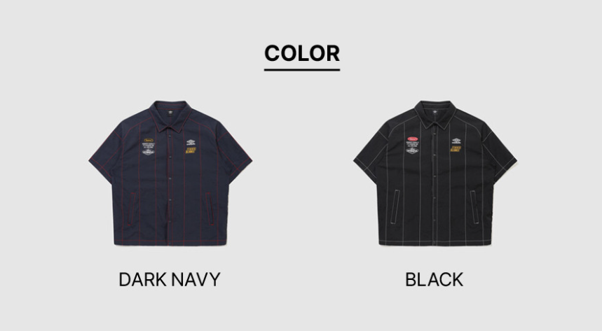 [TREASURE Asahi Pick] Umbro Crispy Taslan Short Sleeve Shirt