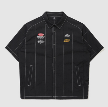 [TREASURE Asahi Pick] Umbro Crispy Taslan Short Sleeve Shirt