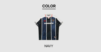 [UMBRO X NCT WISH] HBL Star Champ US Short Sleeve Soccer Jersey Navy