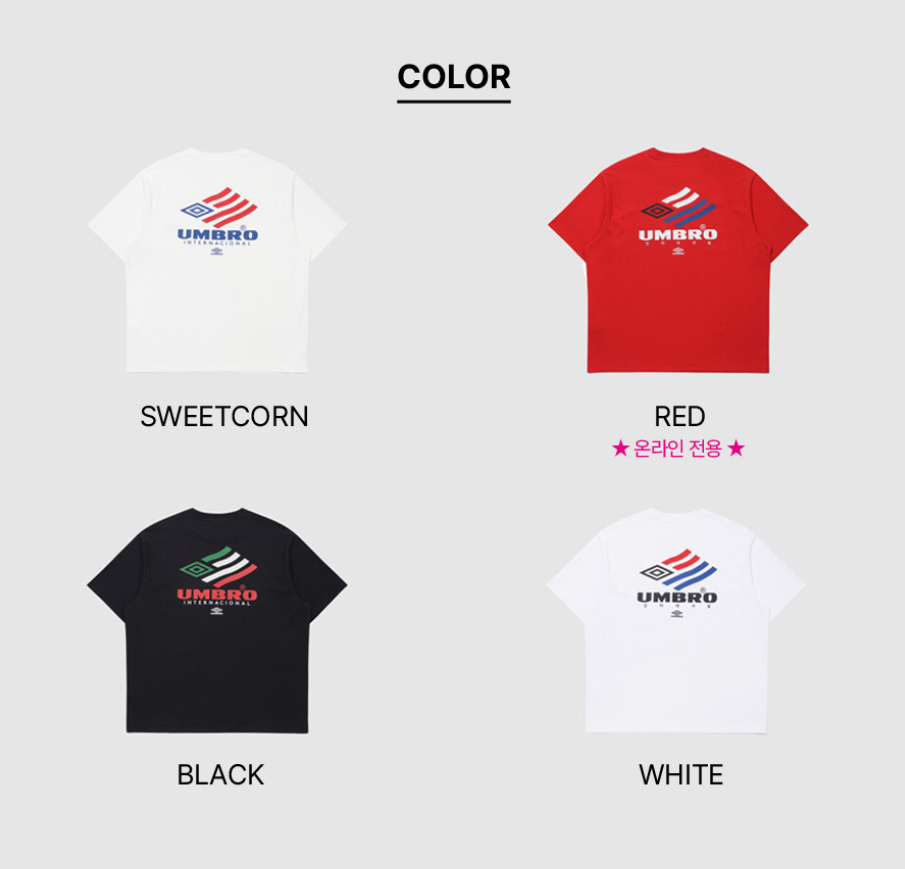 [UMBRO X NCT WISH] HBL Star Champ Graphic Short Sleeve T-shirt