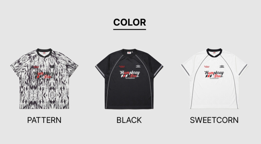 [UMBRO X NCT WISH] HBL Football Heritage Jacquard Short Sleeve Jersey