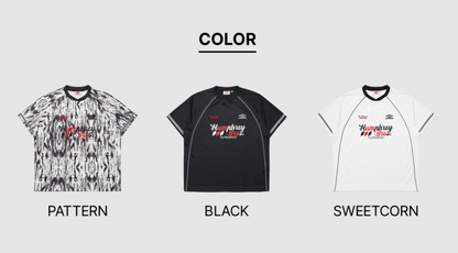[UMBRO X NCT WISH] HBL Football Heritage Jacquard Short Sleeve Jersey