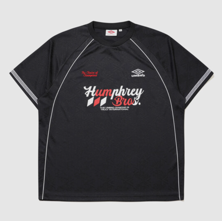 [UMBRO X NCT WISH] HBL Football Heritage Jacquard Short Sleeve Jersey