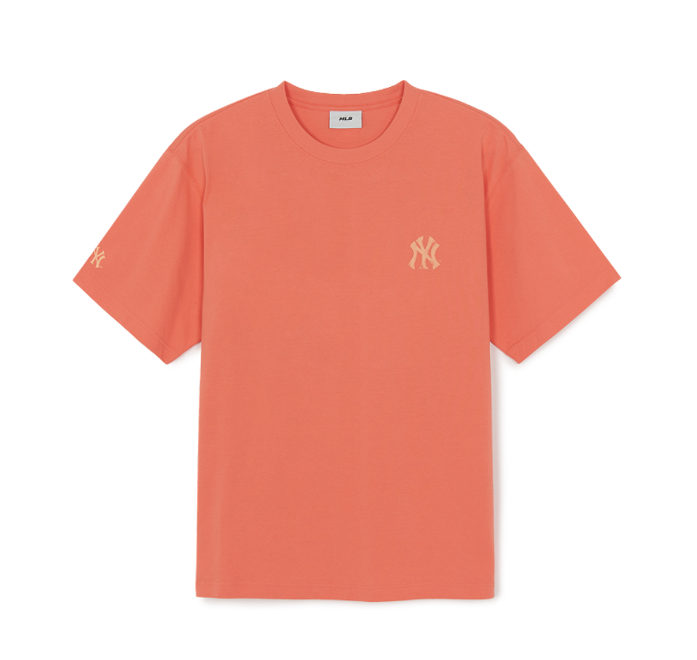 [Aespa Karina Pick 26 Summer] MLB Basic Simple Street Logo Oversized Short Sleeve T-shirt
