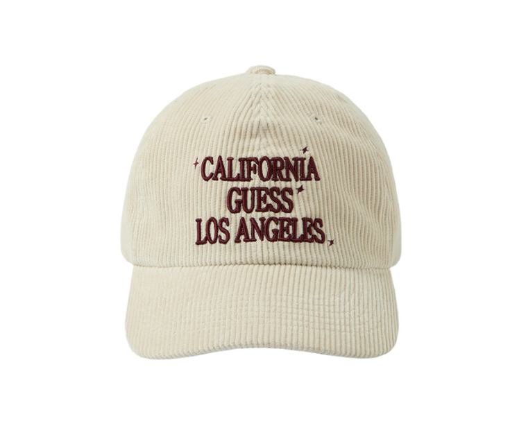 Straykids Hyunjin Worn] GUESS Corduroy Cap – SEOUL TERRACE