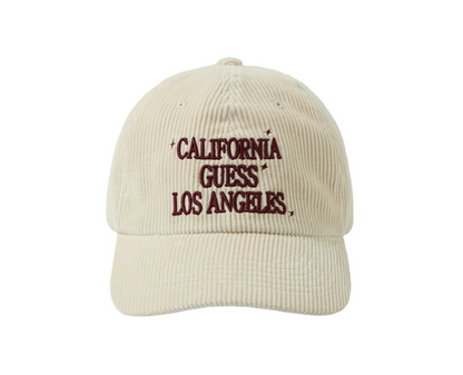 [Straykids Hyunjin Worn] GUESS Corduroy Cap