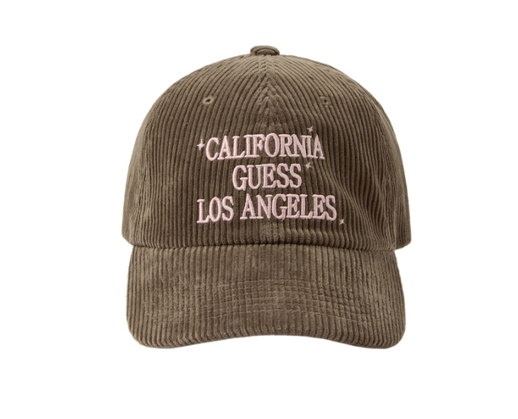 [Straykids Hyunjin Worn] GUESS Corduroy Cap