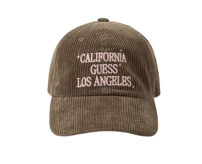 [Straykids Hyunjin Worn] GUESS Corduroy Cap