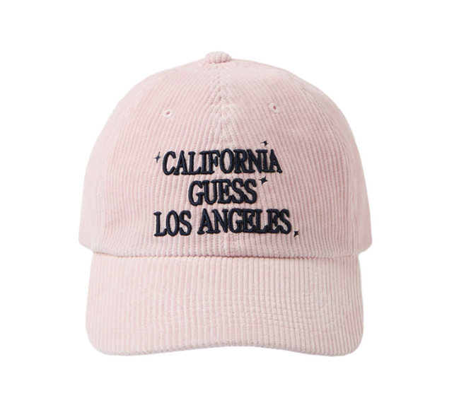 [Straykids Hyunjin Worn] GUESS Corduroy Cap