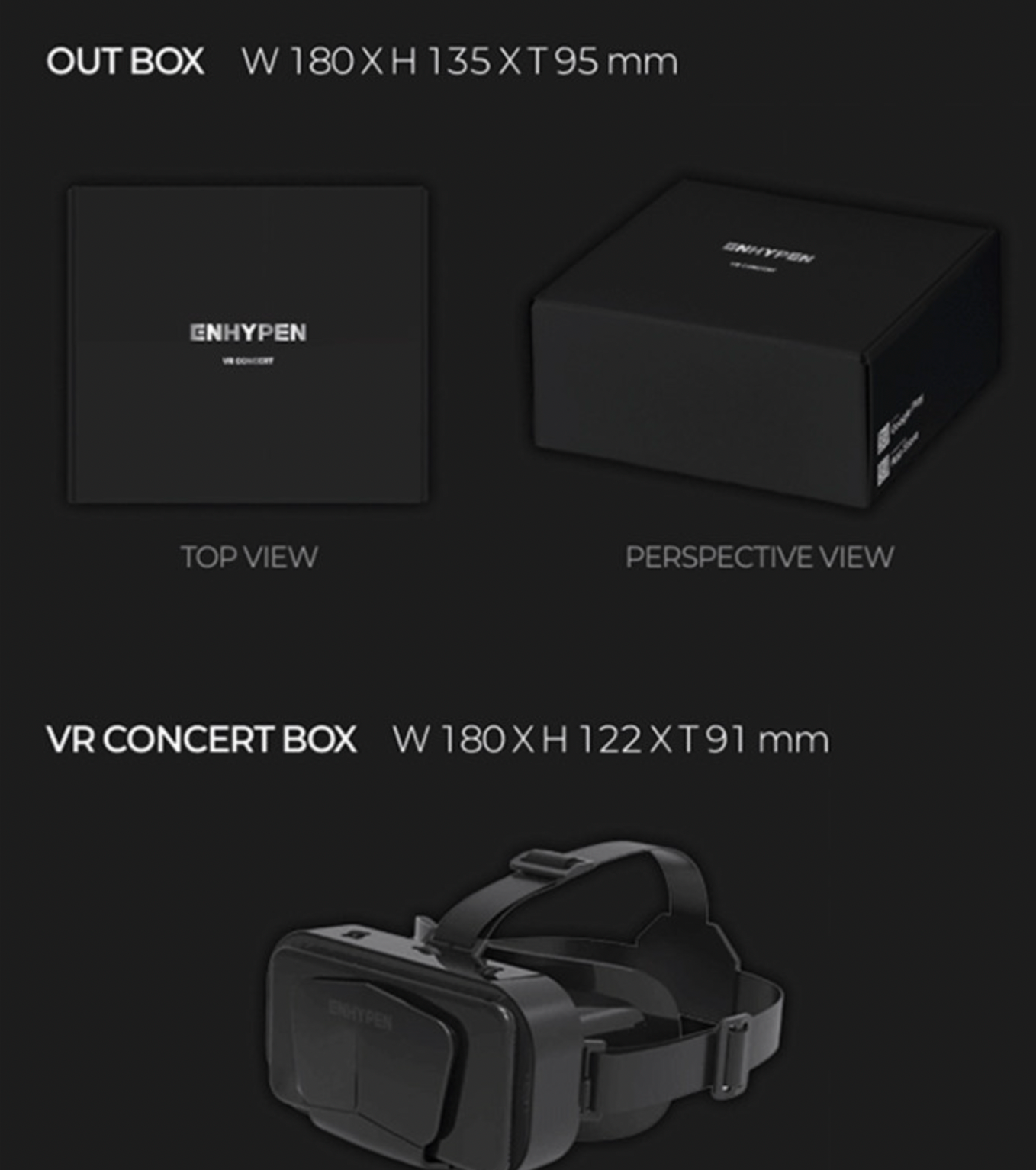 ENHYPEN VR Concert Box IMMERSION Package