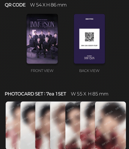 ENHYPEN VR Concert Box IMMERSION Package