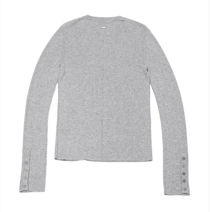 [BTS V Worn] SCHISM INDUCING Button Slit Henley Knit