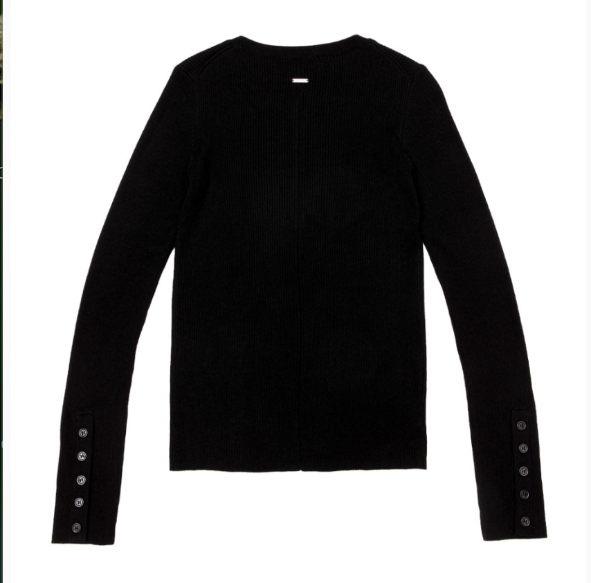 [BTS V Worn] SCHISM INDUCING Button Slit Henley Knit