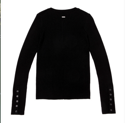 [BTS V Worn] SCHISM INDUCING Button Slit Henley Knit