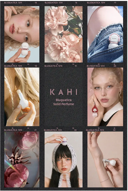 KAHI Blue Quatica Solid Perfume 2g