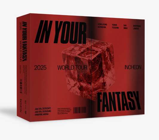 ATEEZ - ATEEZ 2025 WORLD TOUR [IN YOUR FANTASY] INCHEON DVD