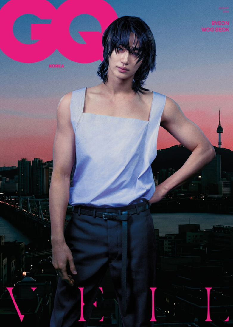 GQ Korea - Byeon Woo Seok August 2026 Magazine