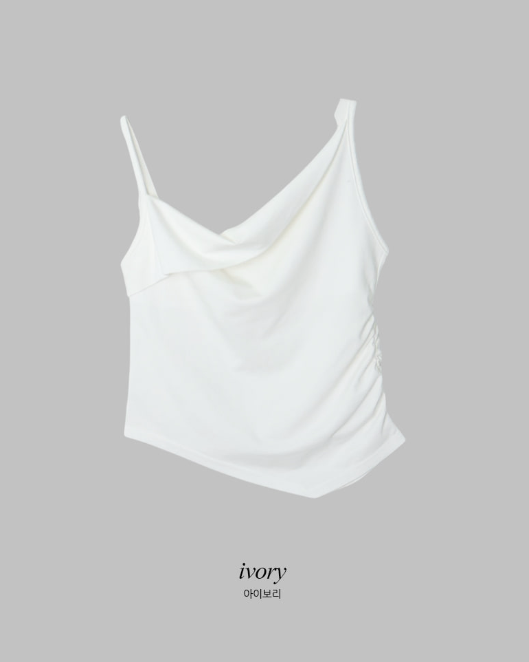 SHOPPERLAND - Drape Shirring Blouse
