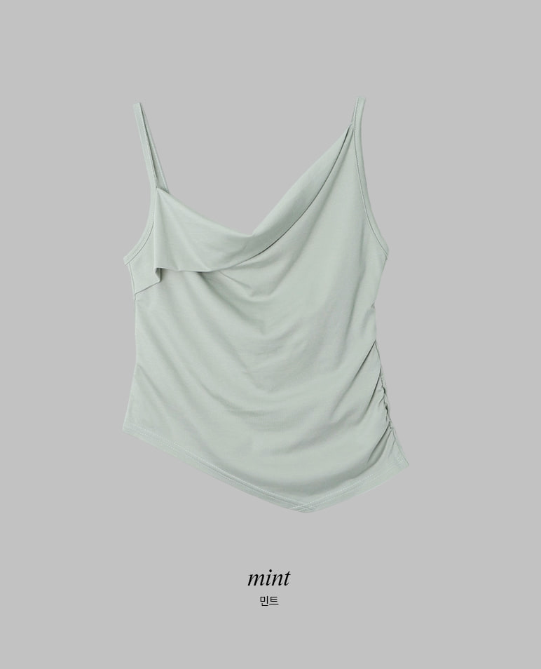 SHOPPERLAND - Drape Shirring Blouse