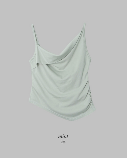 SHOPPERLAND - Drape Shirring Blouse