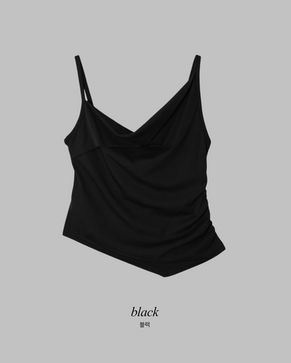 SHOPPERLAND - Drape Shirring Blouse