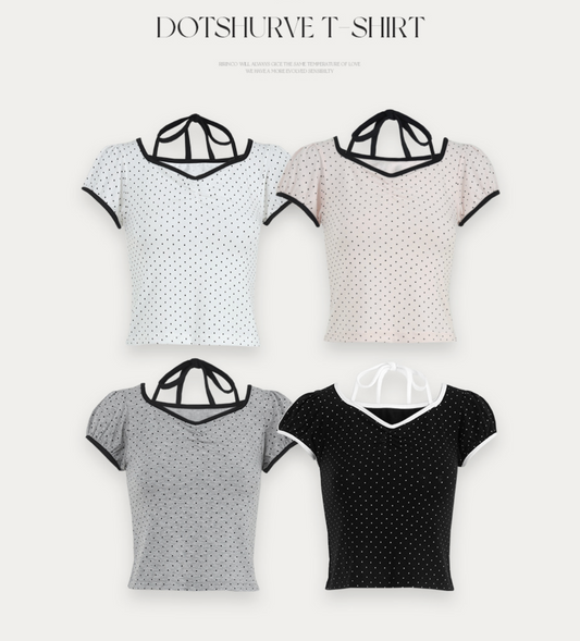 RIRINCO - DOTSHURVE T-SHIRT
