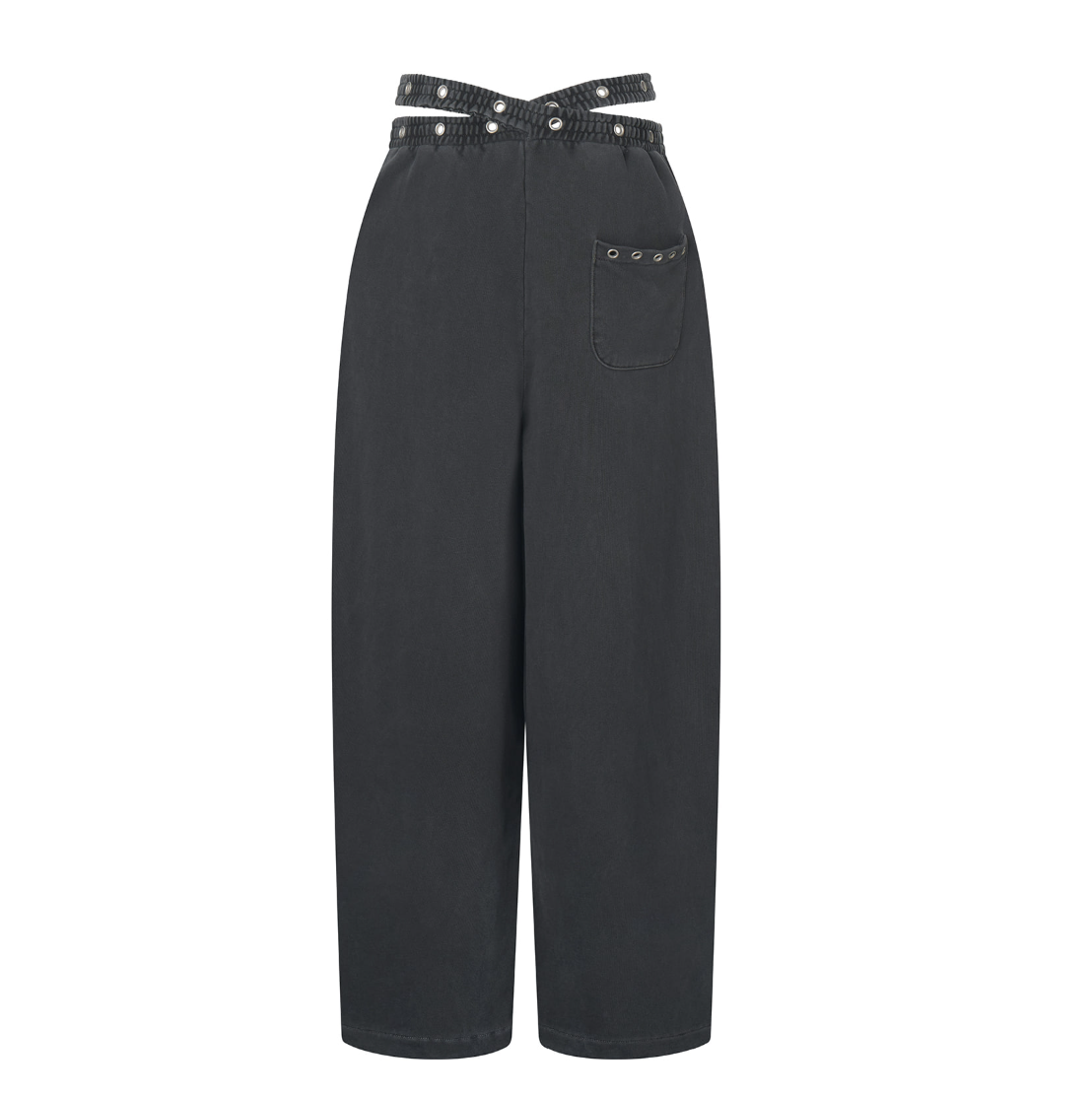 [Aespa Winter Worn] EUCT  Dual-Waist Eyelet Sweatpants