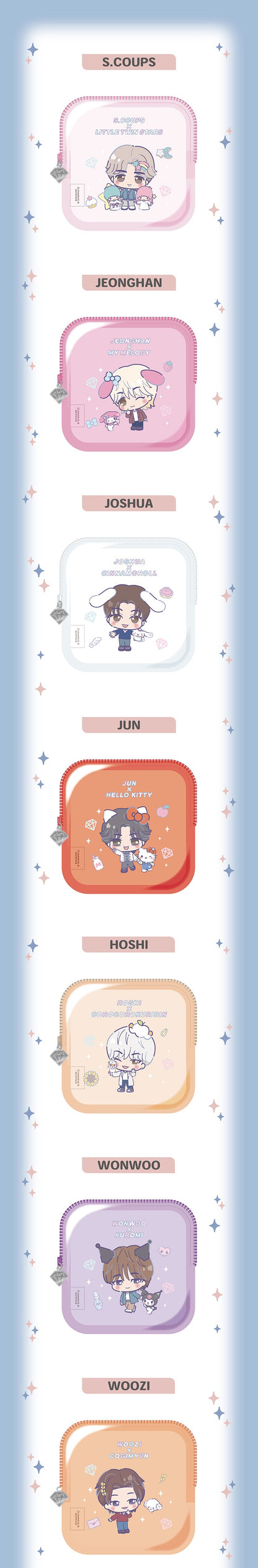 SEVENTEEN x SANRIO CHARACTERS Collaboration - 2nd Edition Official Merchandise