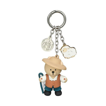 Starbucks Korea Annyeong Gangwon Bearista Keyring
