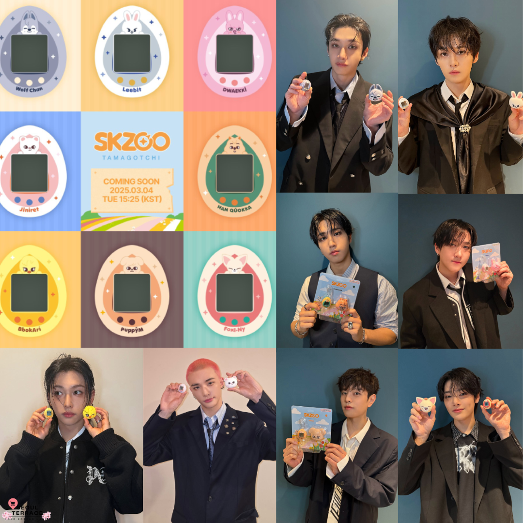 Stray Kids - SKZOO x Bandai Tamagotchi