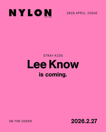 Straykids LEE KNOW - NYLON JAPAN 2026 April 2 SIDE COVER