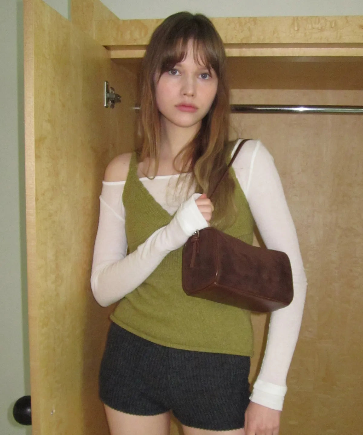 RINZ Basil Bag – Classic Minimalist Korean Shoulder Bag