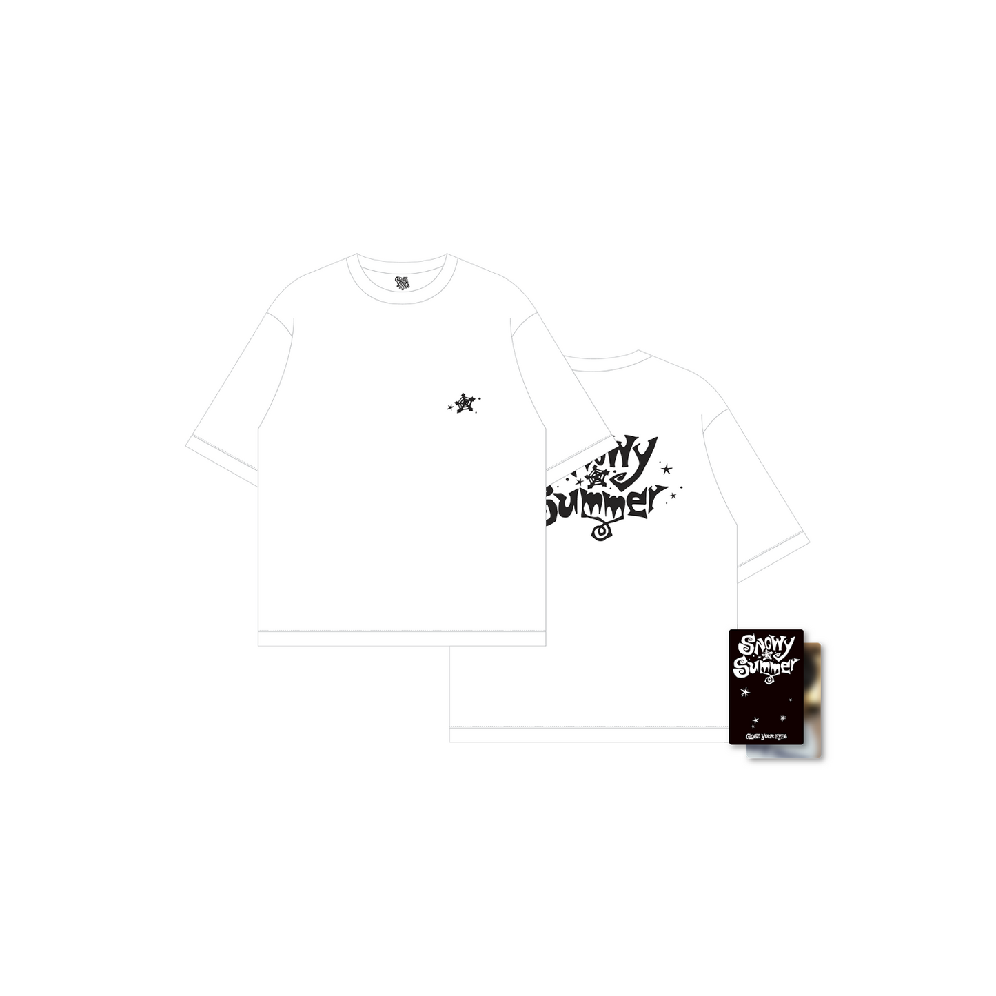 CLOSE YOUR EYES POP-UP [Snowy Summer] MD