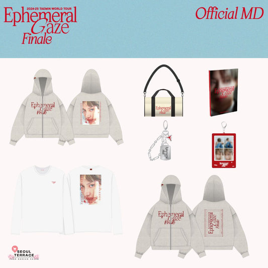 TAEMIN WORLD TOUR [Ephemeral Gaze] Finale OFFICIAL Merch  MD
