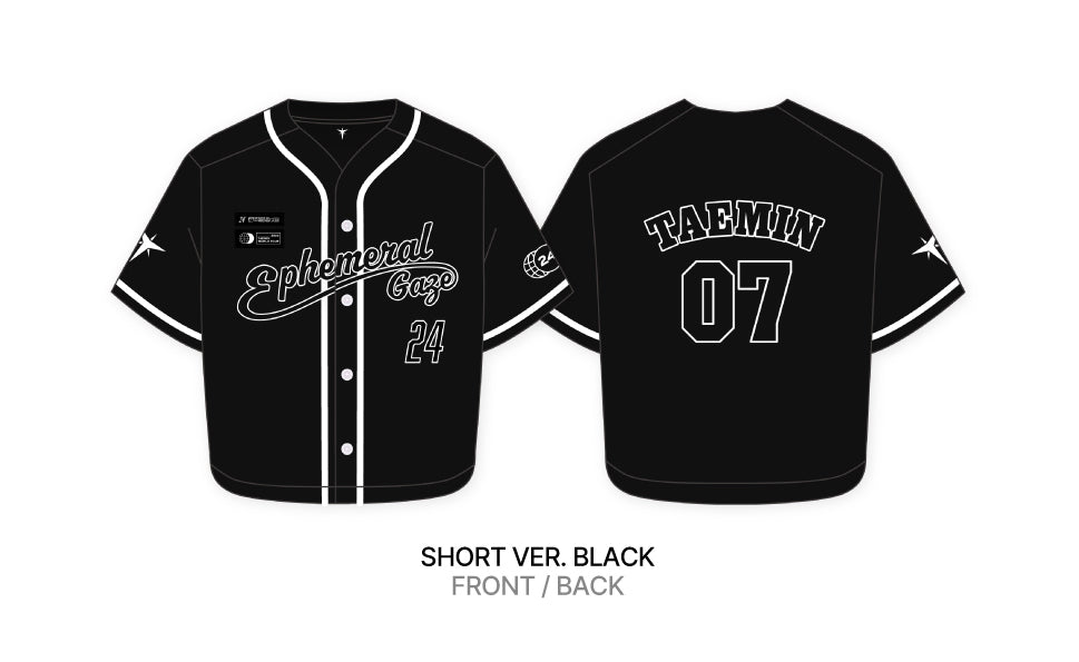 Taemin Baseball Jersey - Ephemeral Gaze Merch