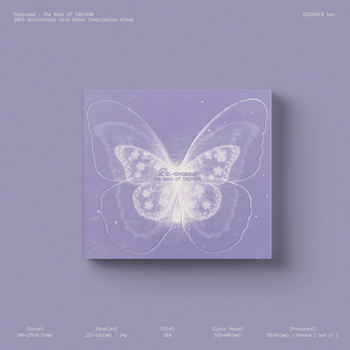 GIRLS' GENERATION TAEYEON - 'Panorama : The Best of TAEYEON' Album