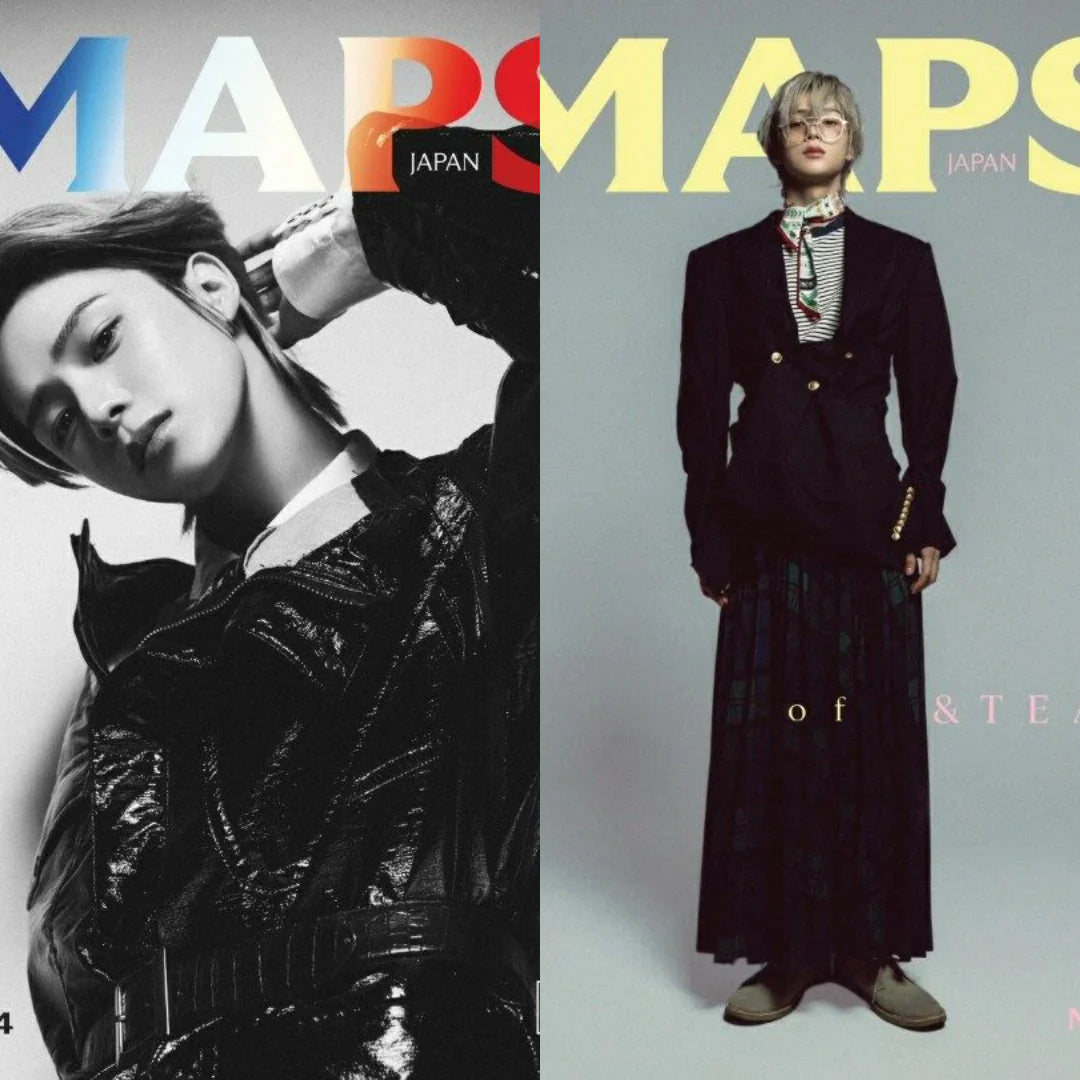 MAPS JAPAN MAGAZINE No.4 SPRING ISSUE MARCH 2025 COVER &TEAM 'K'