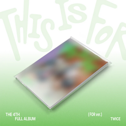 TWICE 4TH FULL ALBUM "THIS IS FOR"  Album