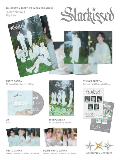 TOMORROW X TOGETHER (TXT) JP 3rd Album Starkissed With Pre Order Gifts